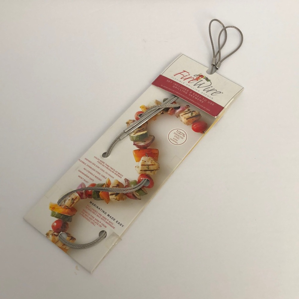Fire Wire Stainless Steel Flexible Grilling Skewer